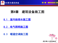 建筑设备施工图8室内给排水施工图82电气照明施工