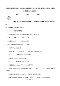 人教版（新课程标准）2020年小升初语文复习专题（四）积累与运用•名言警句与惯用语（考点梳理）.doc