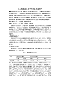 填石路基施工技术方案及质量控制;