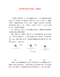 初中物理 聚焦中考热点 力的图示 专题辅导