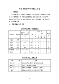 施工组织设计方案大全