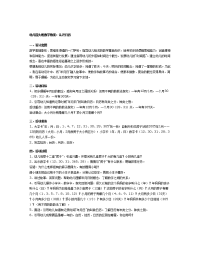 幼儿园：幼儿园大班数学教案：认识日历