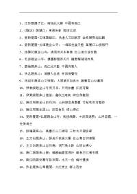 关于瘗鹤铭地名言警句诗词