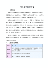 安全文明监理方案