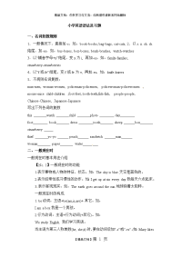 小升初英语专项训练-语法