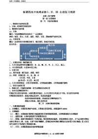 高中地理会考复习资料(人教版)