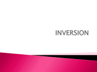 英语语法倒装inversion.ppt