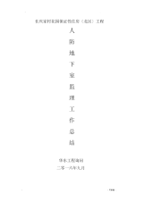 人防监理工作计划总结
