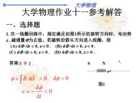 《大学物理作业》PPT课件