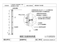 瓷砖干挂节点图