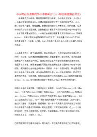 小水电在反垄断竞争中不断成长壮大-综合新能源论文(1)