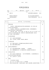 【教案】实验小学篮球队教案