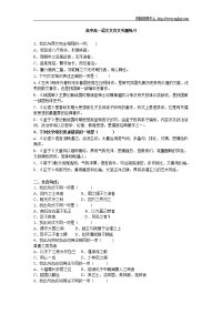 高中高一语文文言文专题练习
