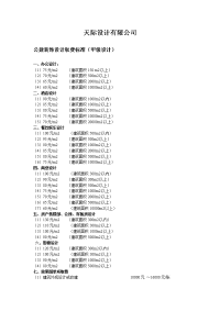 室内设计收费标准2