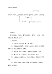 医院污水处理操作流程