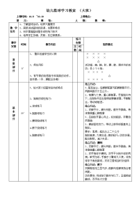 幼儿篮球教案(大班)