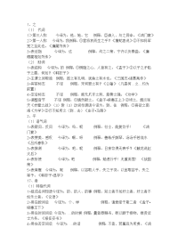 文言文介词解释集锦