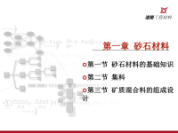 砂石材料（道路建筑材料课件）.ppt