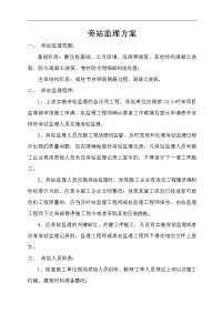 旁站监理方案 (2)