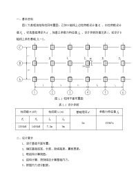 柱下钢筋混凝土条形基础设计