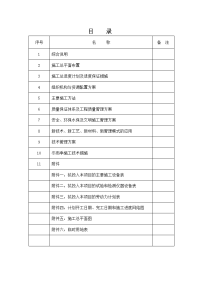 xxx引水灌溉工程施工组织设计方案