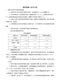 圆管涵施工技术交底