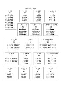 苏教版小学语文古诗词[1]