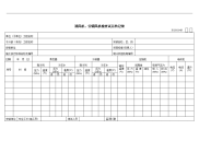 【管理精品】制冷机组试运行记录