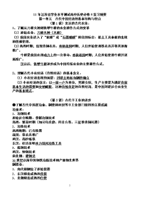 江苏省学业水平测试高中历史必修2最新复习资料