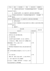 幼儿园各类活动课教学设计