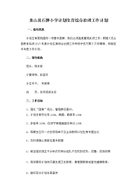 2017计划生育工作计划