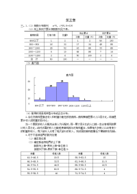 应用统计学习题答案