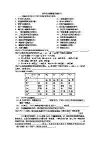 初中化学推断题教案