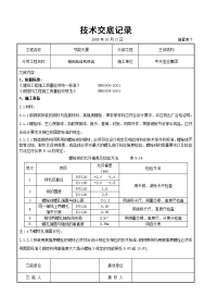 《建筑施工技术交底大全资料》钢网架结构拼装工程交底记录