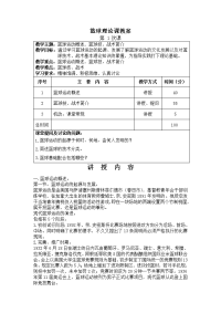 高中篮球模块教案集