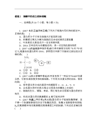 2018高三生物一轮复习课练2 细胞中的蛋白质和核酸 word版含解析