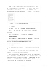 【归纳】pep小学六年级毕业英语语法复习要点归纳