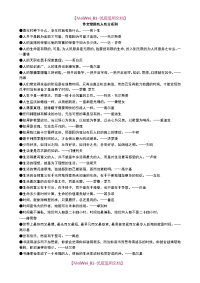 【7A文】高考作文常用名人名言集锦