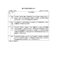 铁路隧道工程施工作业要点示范卡片