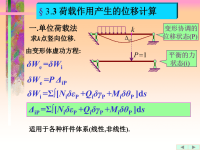 结构力学课件：3.3 荷载作用产生的位移计算