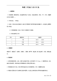 《工程施工土建监理建筑监理资料》钢筋工程施工技术交底2