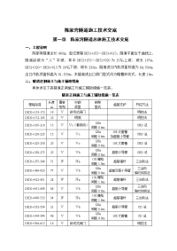 陈家湾460米隧道施工技术交底