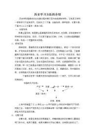 历史学习方法的介绍