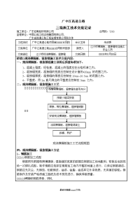 现浇横隔板、湿接缝施工技术交底(三级)