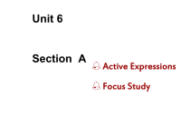 语言学习unit 6section a