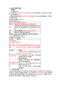 一建《市政实务》给水与污水处理工艺流程