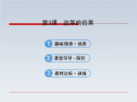 高中历史课件63改革的后果