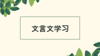 初中文言文学习