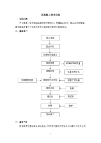 系梁施工技术交底