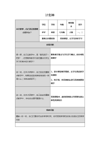 2016国培计划个人计划单——cao